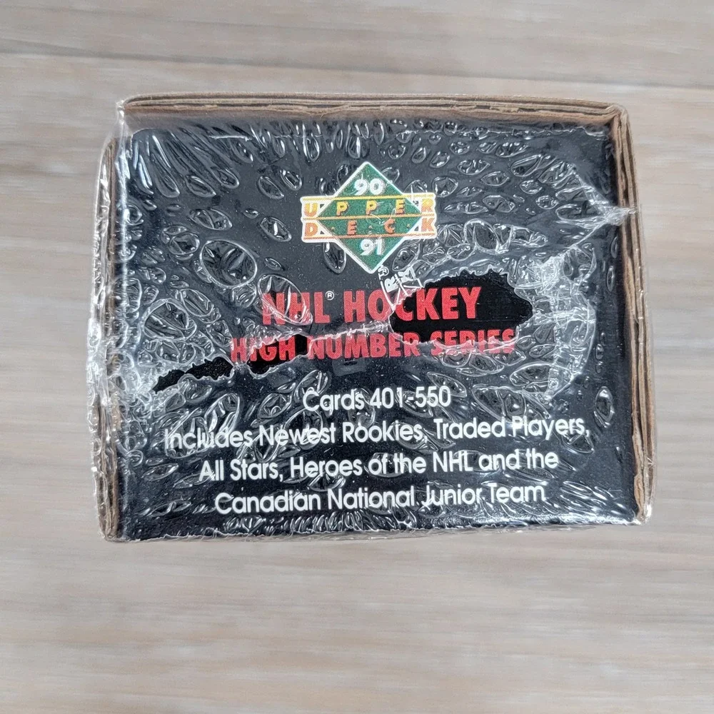 1990-91 Upper Deck NHL Hockey High Number Series Factory Sealed Set 401-550